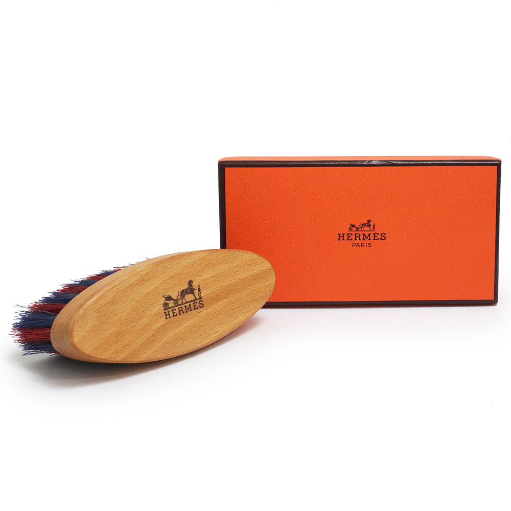 HERMES エルメス 毛ブラシ くし 櫛 馬用 ペット 馬具 雑貨 ウッド ユニ