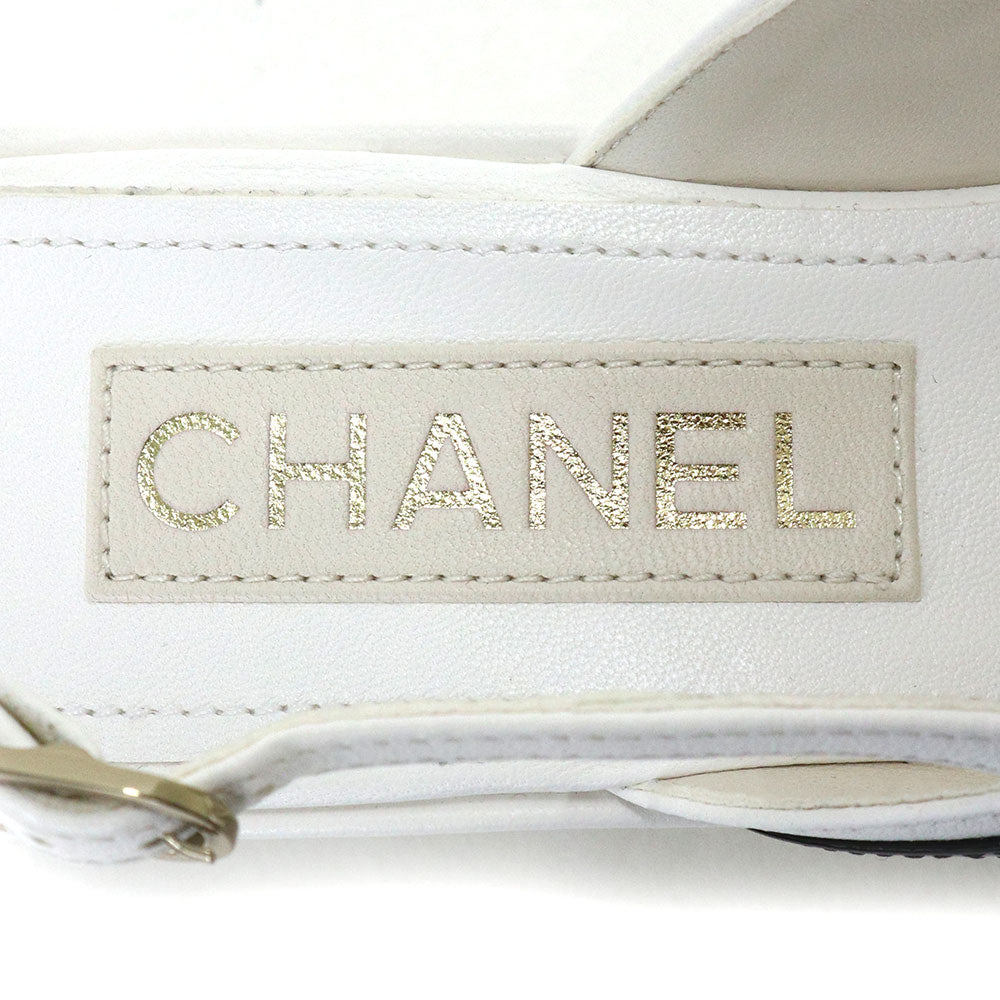 未使用 展示品】シャネル CHANEL マトラッセ ココマーク パール
