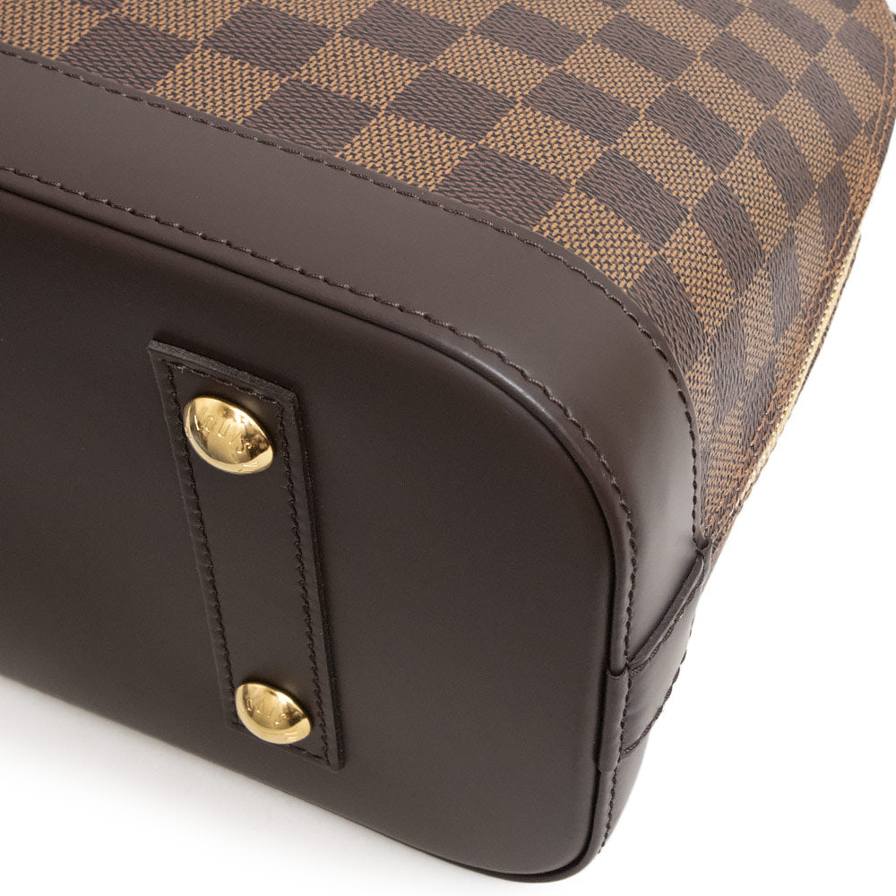 新品・未使用品】ルイ ヴィトン LOUIS VUITTON アルマ PM ハンドバッグ ダミエ スムースレザー ブラウン 茶 ゴールド金具 –  BrandCity