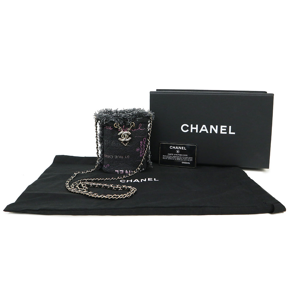 未使用 展示品】シャネル CHANEL ミニ バケット ポシェット