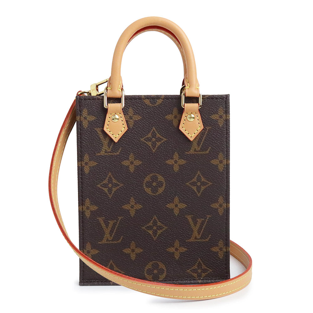 新品・未使用品】ルイ ヴィトン LOUIS VUITTON プティット サックプラ 2way ショルダー ハンドバッグ 斜め掛け モノグラ –  BrandCity