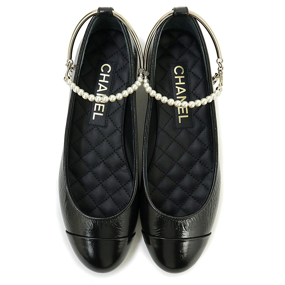 新品・未使用品】シャネル CHANEL バレリーナ ココマーク パンプス