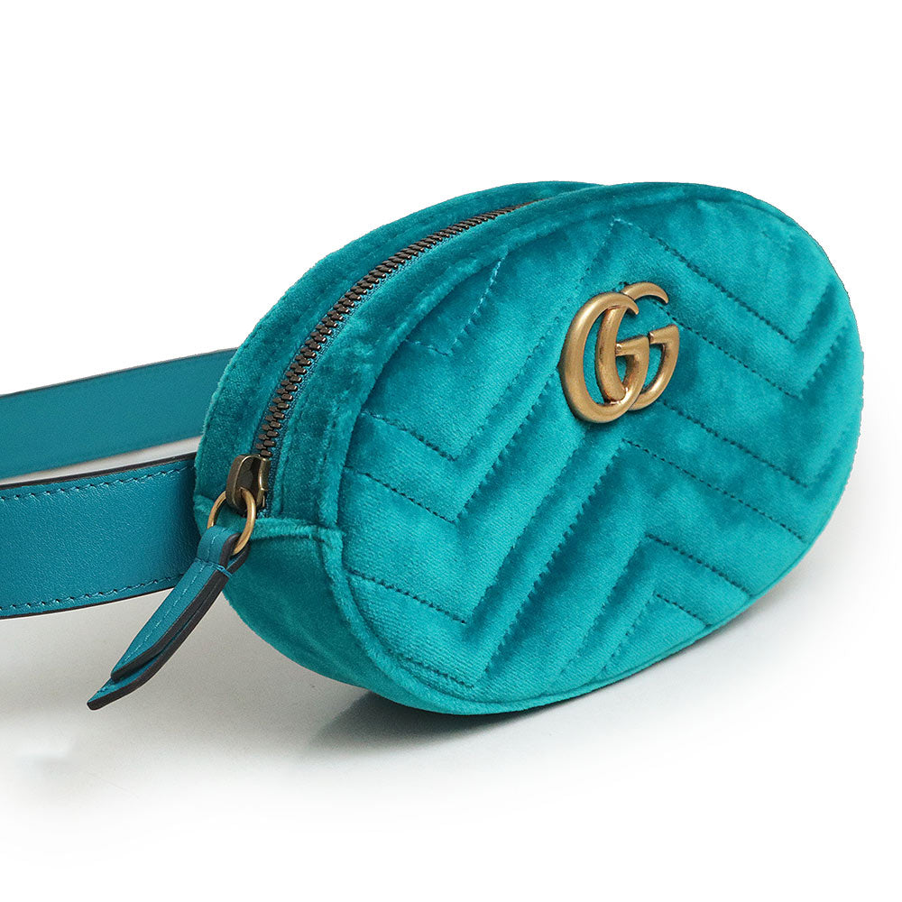 クリスマス特集2025 未使用 展示品】グッチ GUCCI GGマーモント ベルト ボディ バッグ