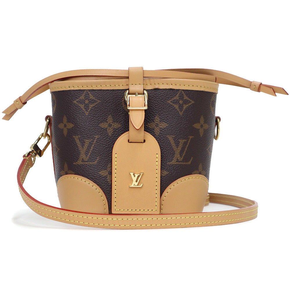 ショルダーバッグ lv ブラウン 販売 レザー