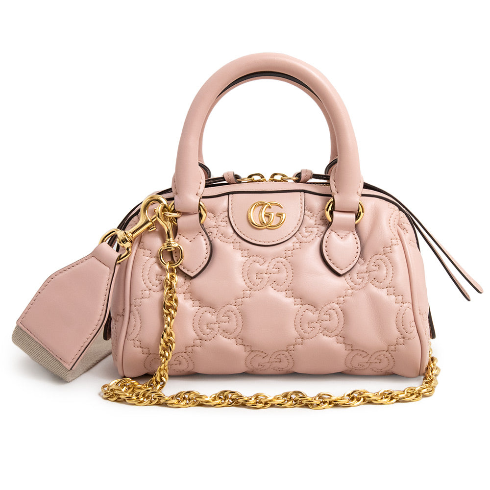 未使用 展示品】グッチ GUCCI GGマトラッセ レザー ミニバッグ 3Way