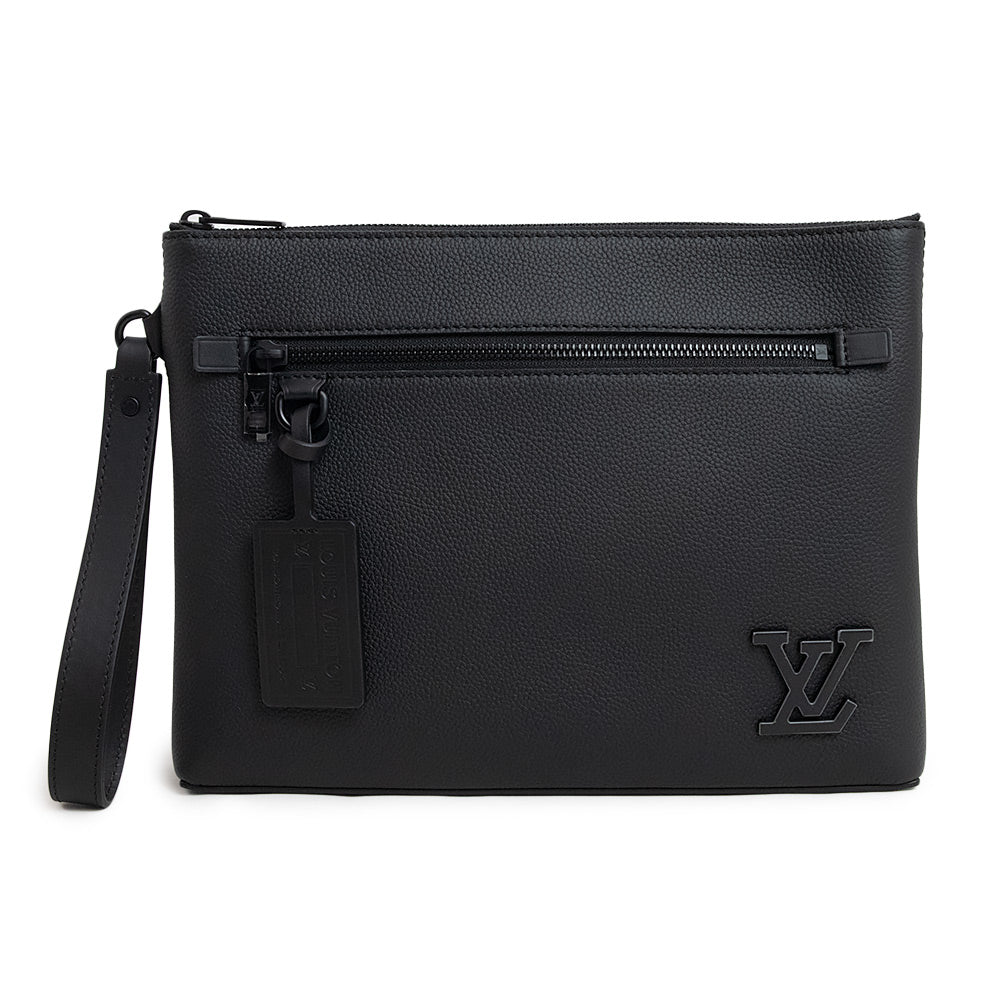 新品・未使用品】ルイ ヴィトン LOUIS VUITTON ポシェット IPAD セカンド クラッチバッグ LV アエログラムレザー ブラ –  BrandCity