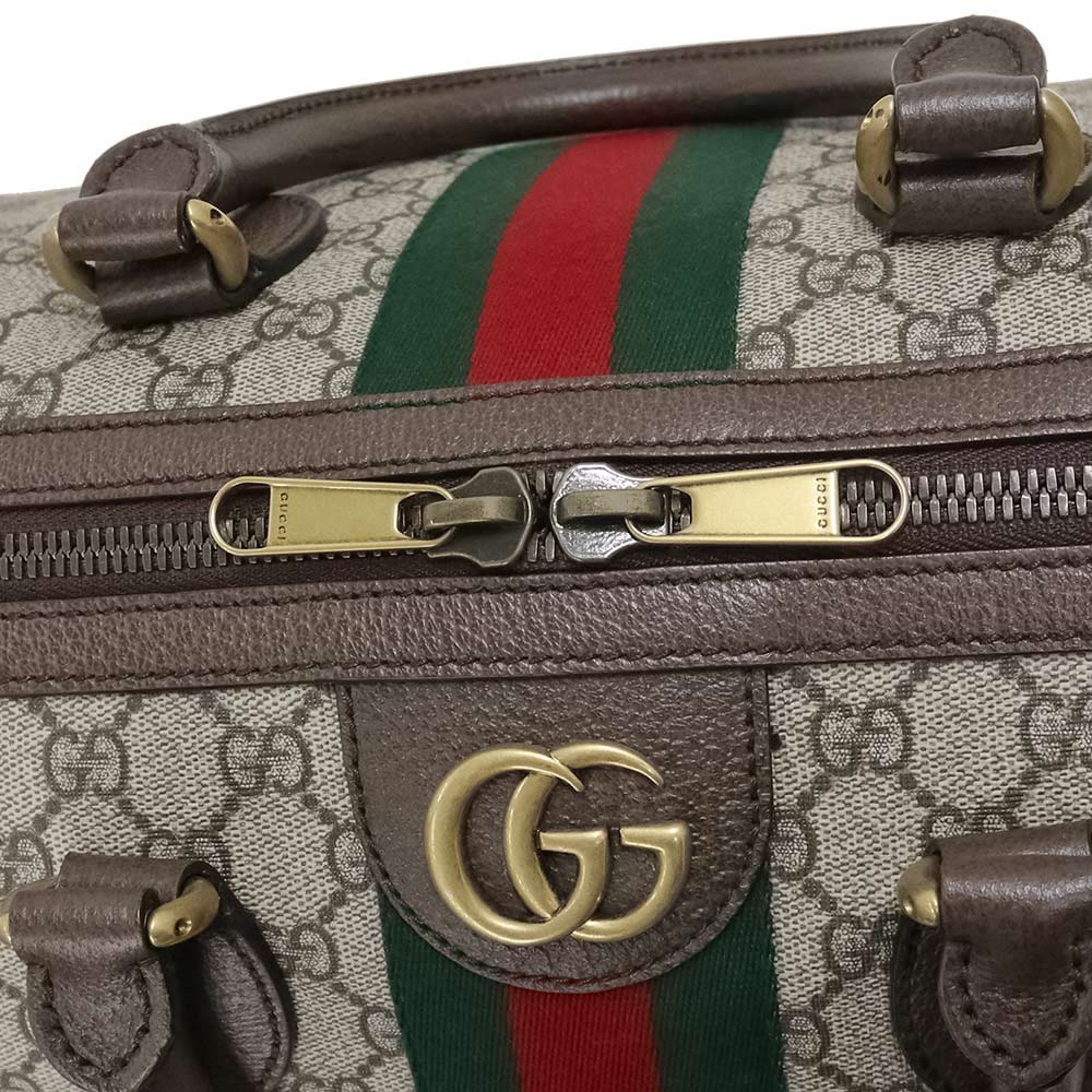 新品・未使用品】グッチ GUCCI ウェブストライプ サヴォイ ミディアム 2way ショルダー ダッフル ボストンバッグ 旅行鞄 斜め掛 –  BrandCity