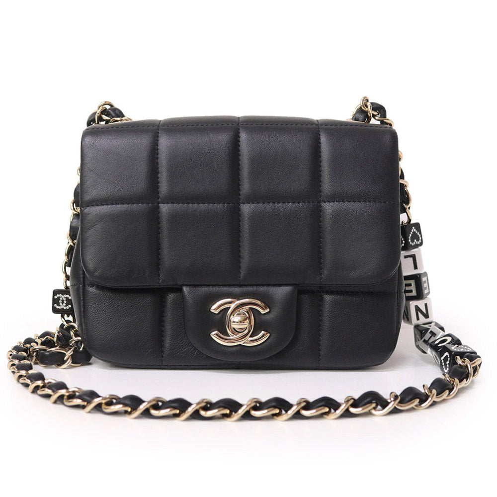 未使用 展示品】シャネル CHANEL チョコバー ミニ フラップ ココマーク