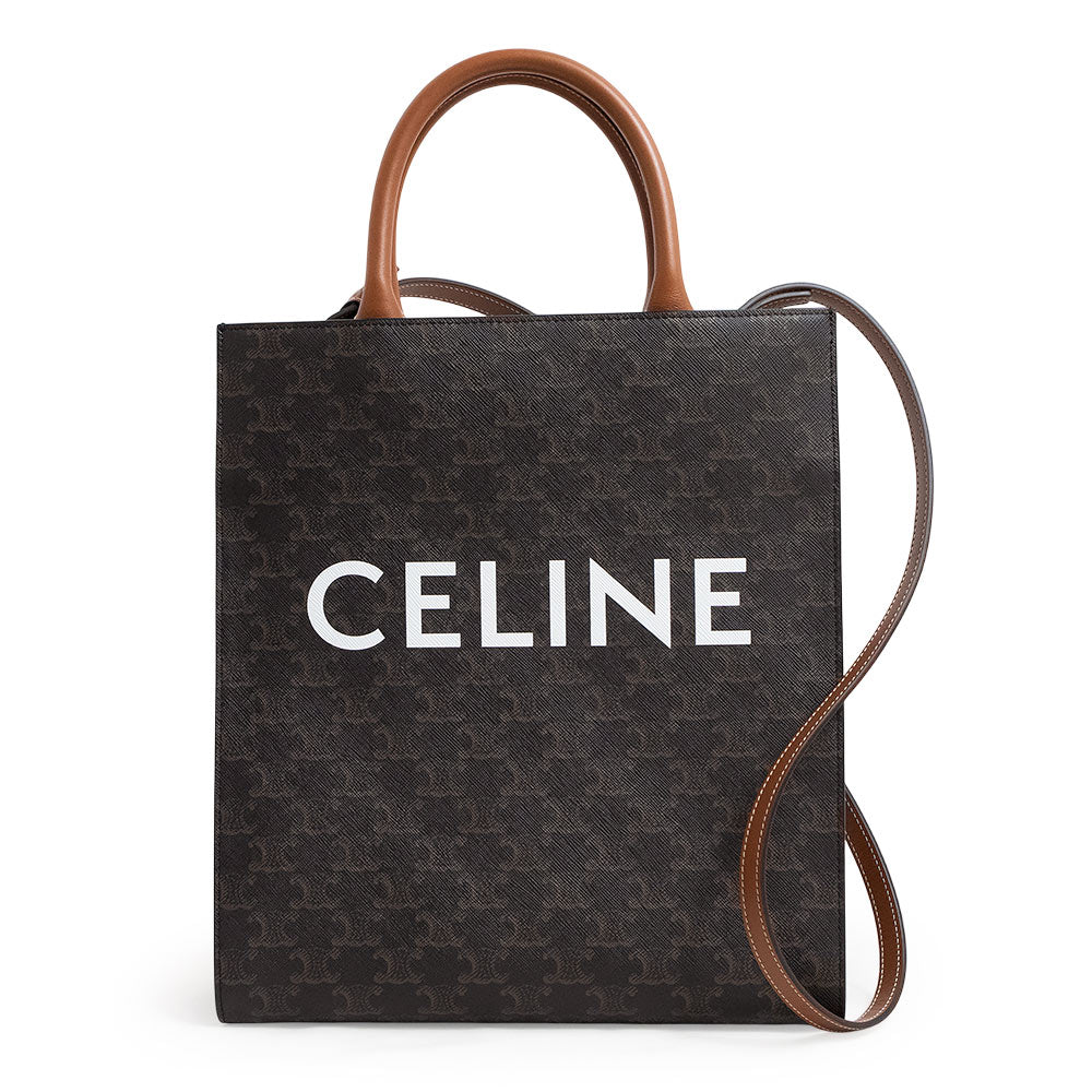 未使用 展示品】セリーヌ CELINE バーティカル カバ スモール 斜め掛け 2WAY トート ショルダー ハンドバッグ トリオンフキャ –  BrandCity