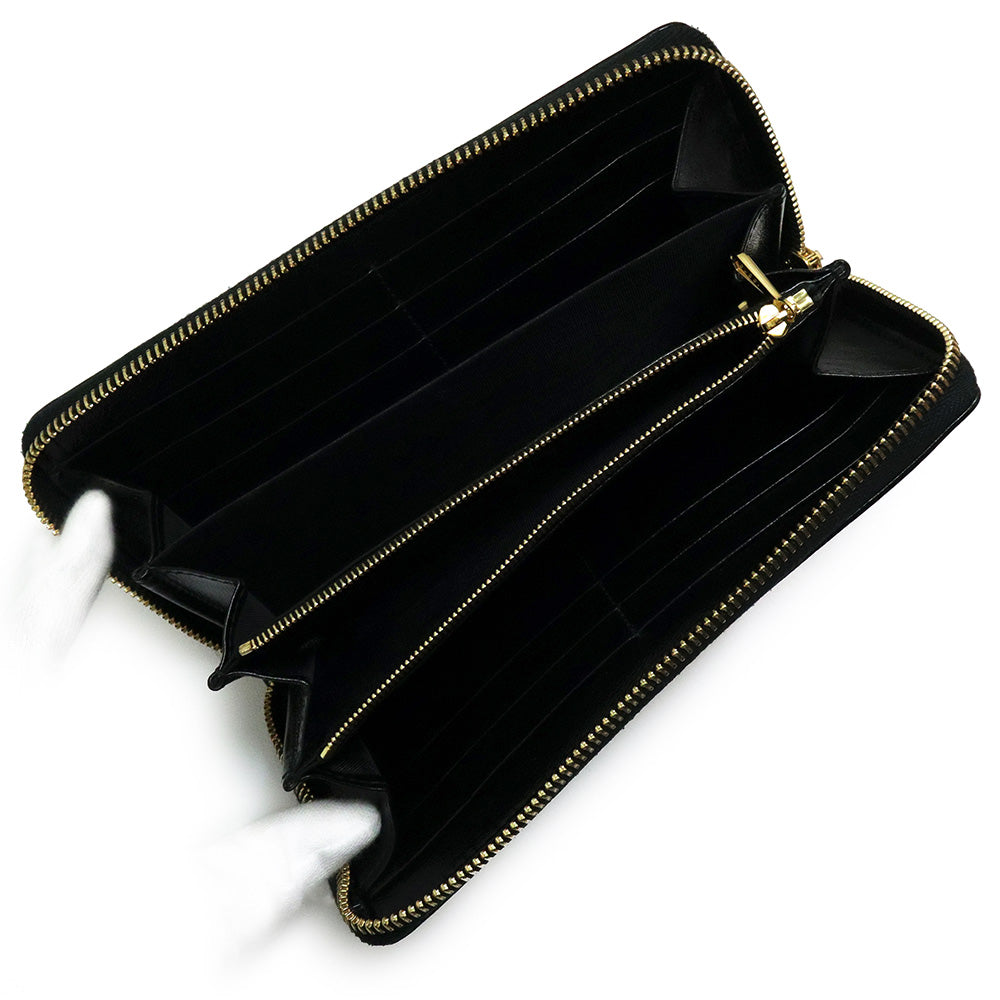未使用 展示品】グッチ GUCCI ラジャ タイガーヘッド ウェブ ラウンド 