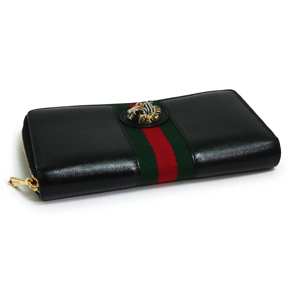 未使用 展示品】グッチ GUCCI ラジャ タイガーヘッド ウェブ