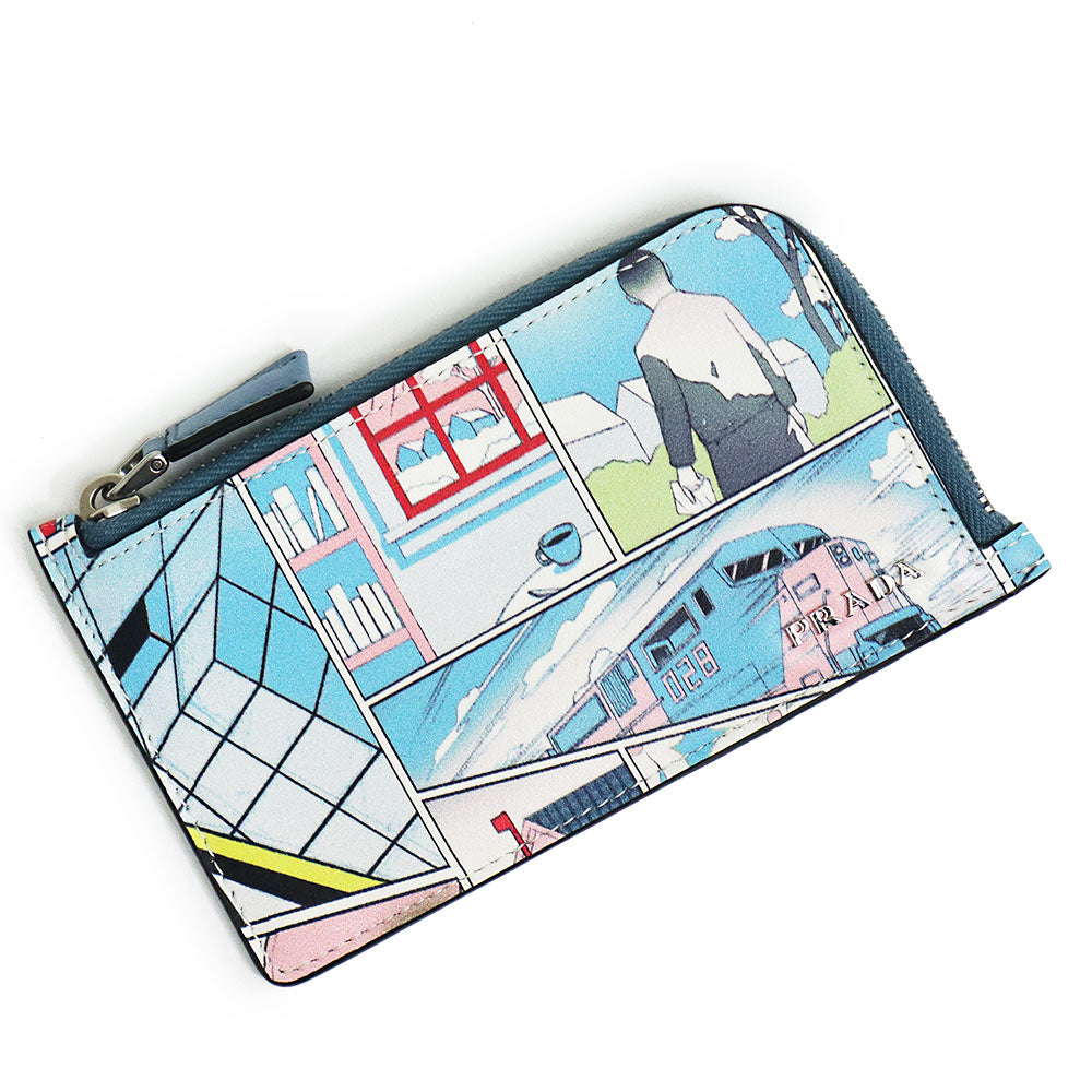 新品・未使用品】プラダ PRADA ヴィテッロ コミックス ジップ カードケース コインケース 小銭入れ 財布 カーフスキン レザー アズ –  BrandCity