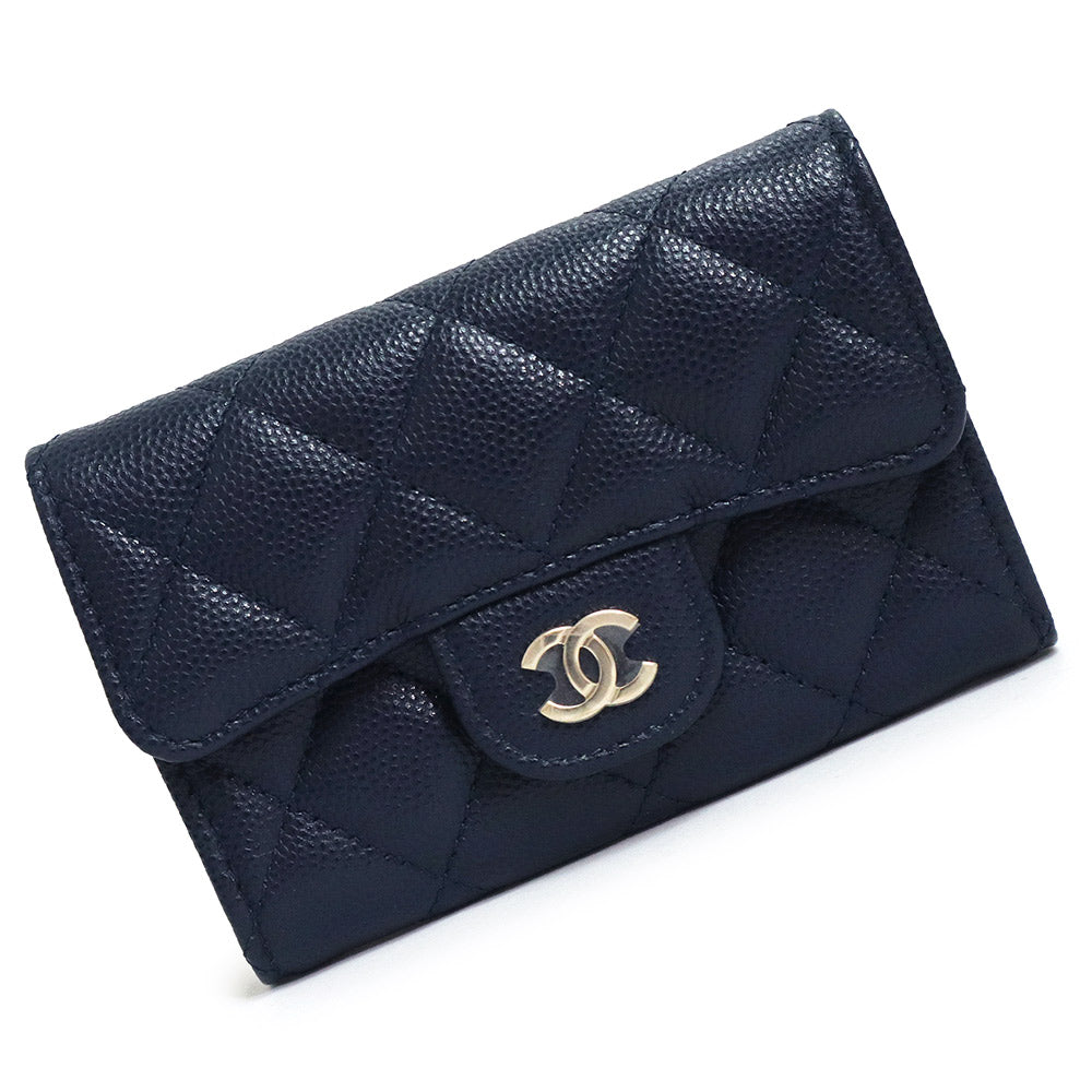 新品・未使用品】シャネル CHANEL マトラッセ クラシック フラップ カードケース 名刺入れ 定期入れ パスケース コインケース 小銭 –  BrandCity