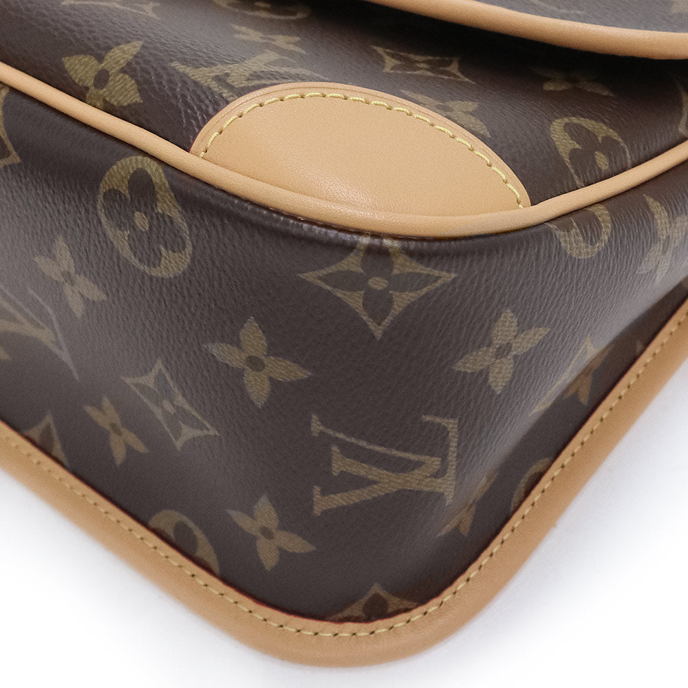 【新品・未使用品】ルイ ヴィトン LOUIS VUITTON ディアヌ NM PM 2way ショルダー ハンドバッグ 斜め掛け モノグラム レザー  ブラウン ブラック 黒 茶 ゴールド金具 M45985 箱付