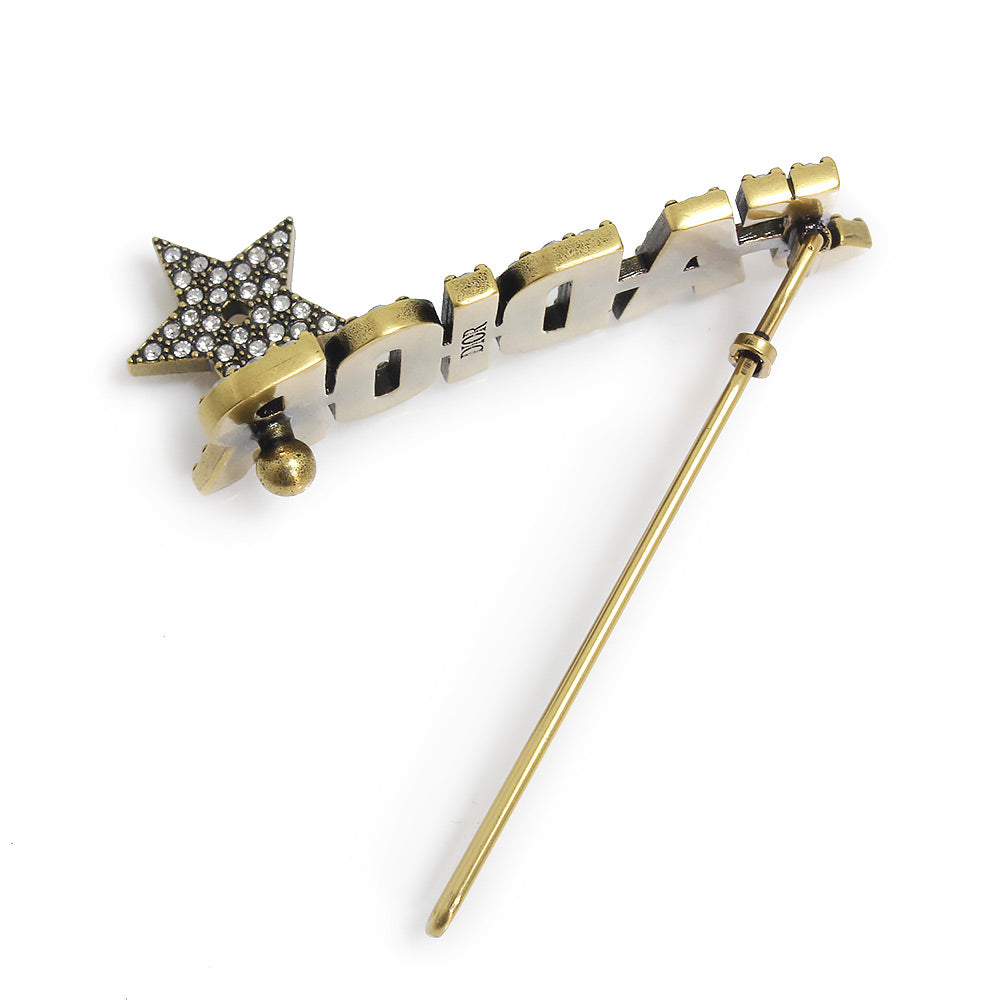 Dior J’ADIOR バレッタ ゴールド ラインストーン 数回使用 新品・未使用品】クリスチャンディオール Christian Dior ジャ