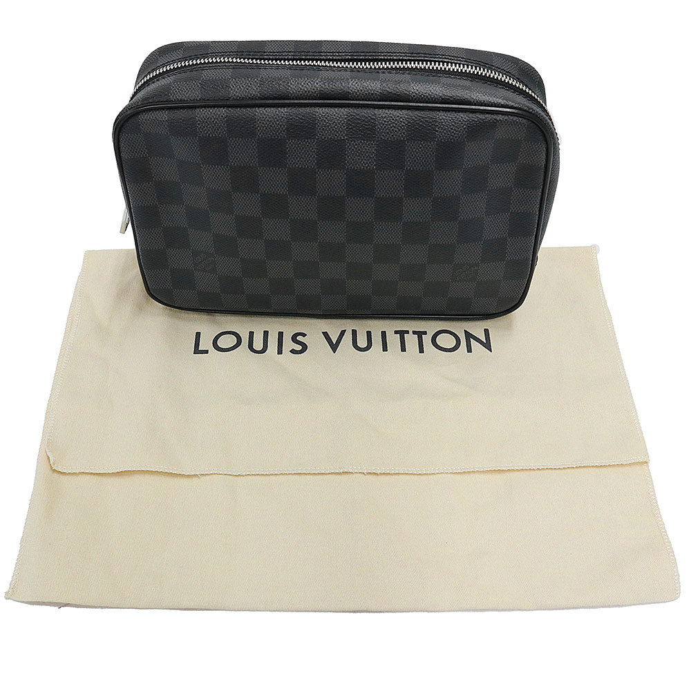 未使用 展示品】ルイ ヴィトン LOUIS VUITTON トゥルース トワレ GM ポーチ セカンドバッグ ダミエグラフィット ブラック –  BrandCity