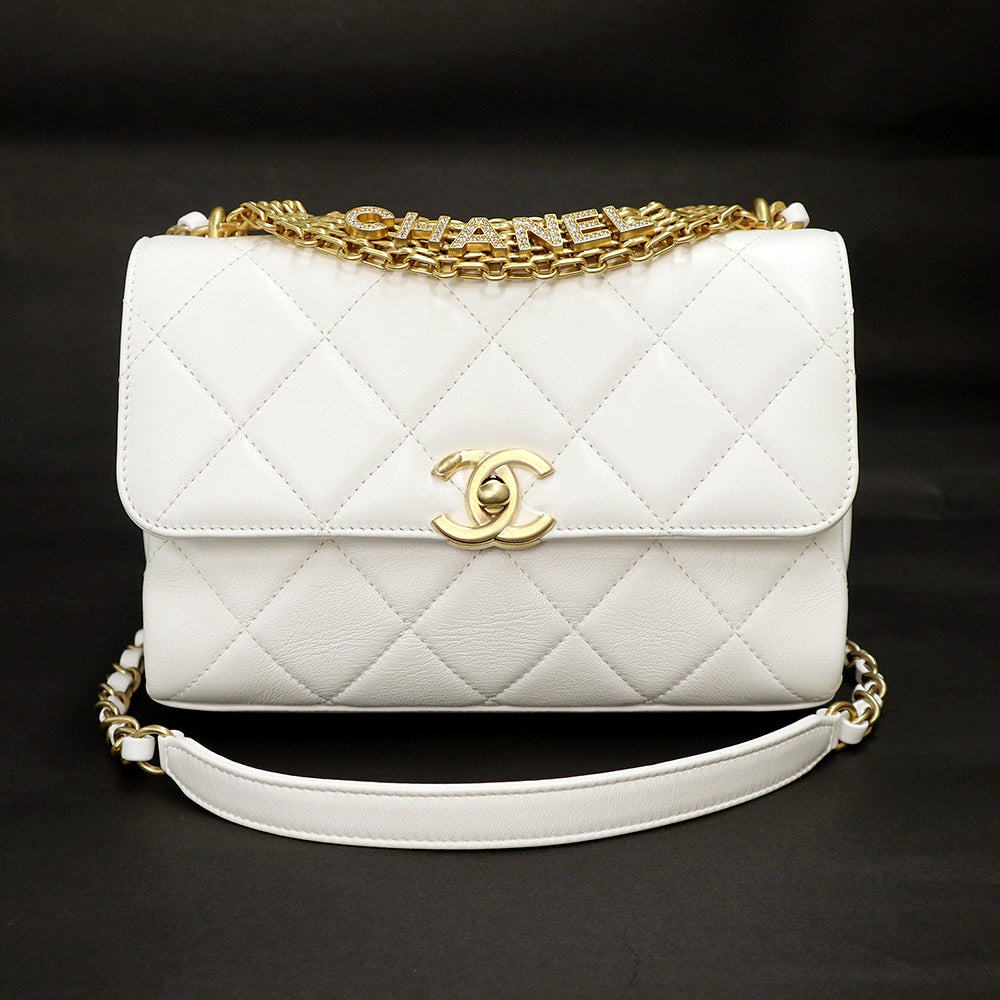 CHANEL （新品・未使用品）シャネル マトラッセ バッグモチーフ