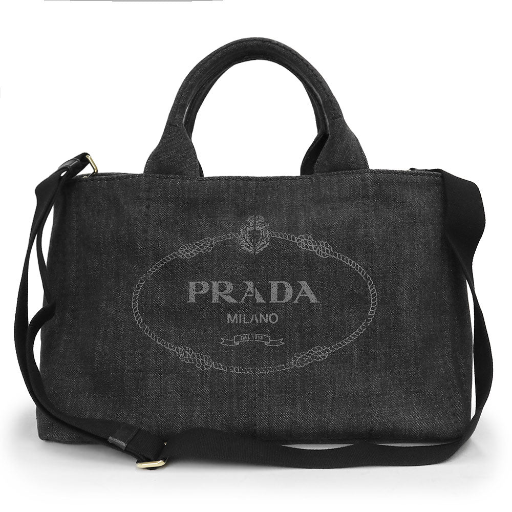 PRADA 黒⭐︎ショルダーバッグ⭐︎トートバッグ⭐︎希少⭐︎美品 PRADA プラダ ショルダーバッグ レディース ブラック 1BC178 V