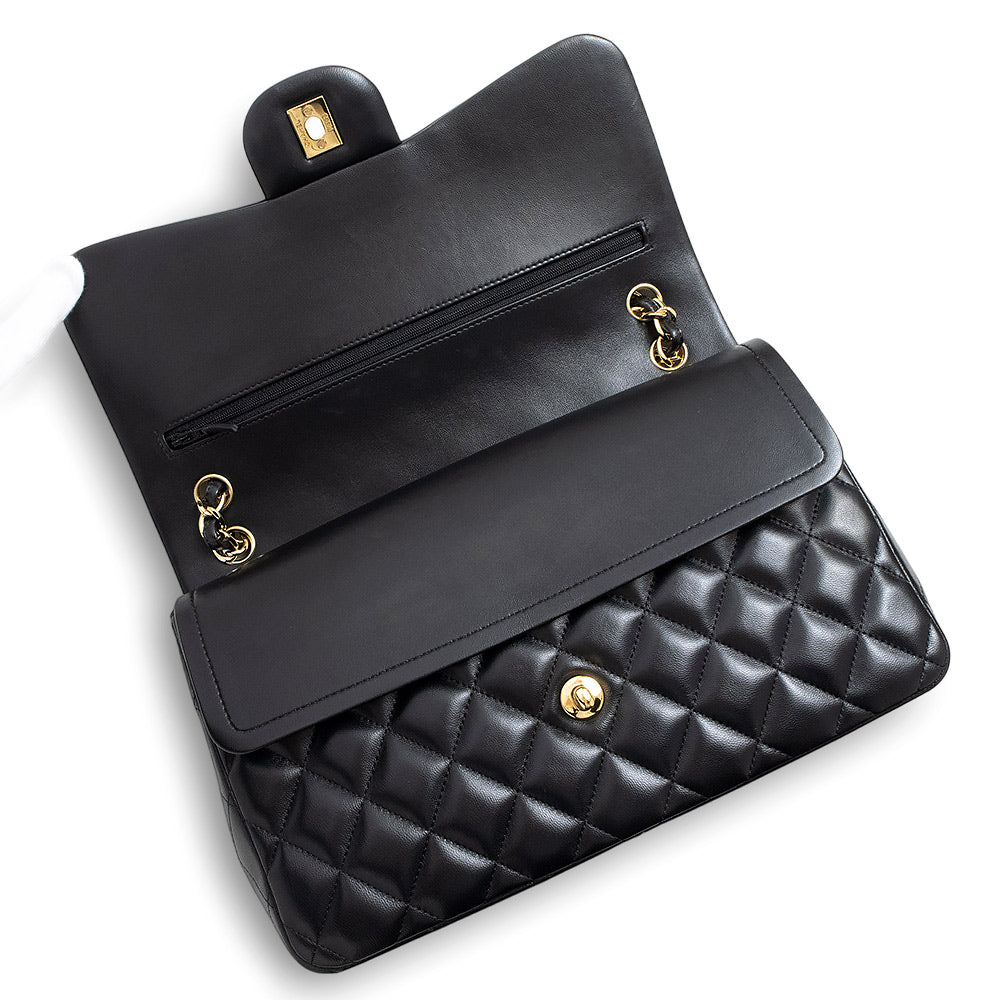 中古】シャネル CHANEL デカマトラッセ 30 ダブルチェーン Wフラップ
