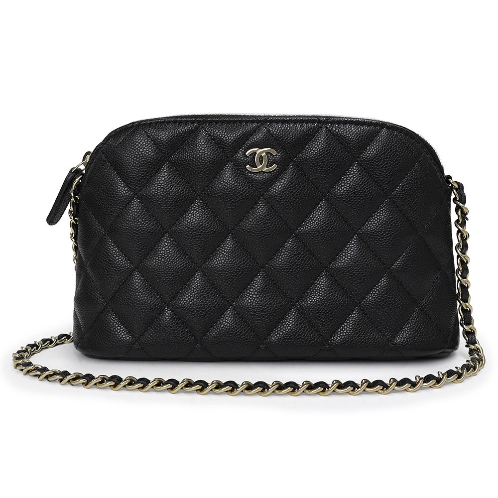 楽天市場】シャネル CHANEL ラムスキン ブラック シャンパン