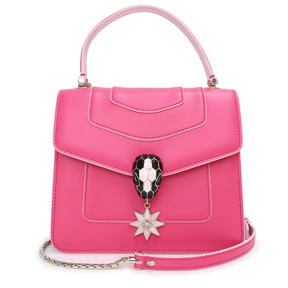 BVLGARI セルペンティ フォーエバー マイクロバッグ 美品 未使用に近い BVLGARI ブルガリ セルペンティ フォーエバー マイクロバッグ 未