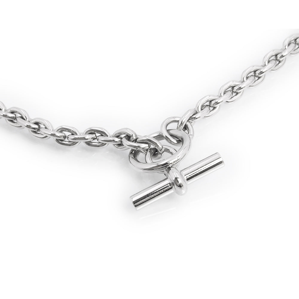 美品】エルメス HERMES マイヨン チェーン ネックレス ペンダント