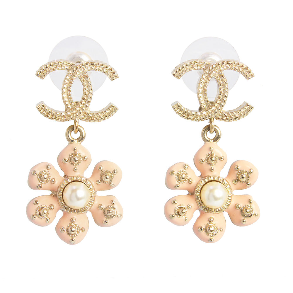 未使用 展示品】シャネル CHANEL ココマーク パール フラワー 花