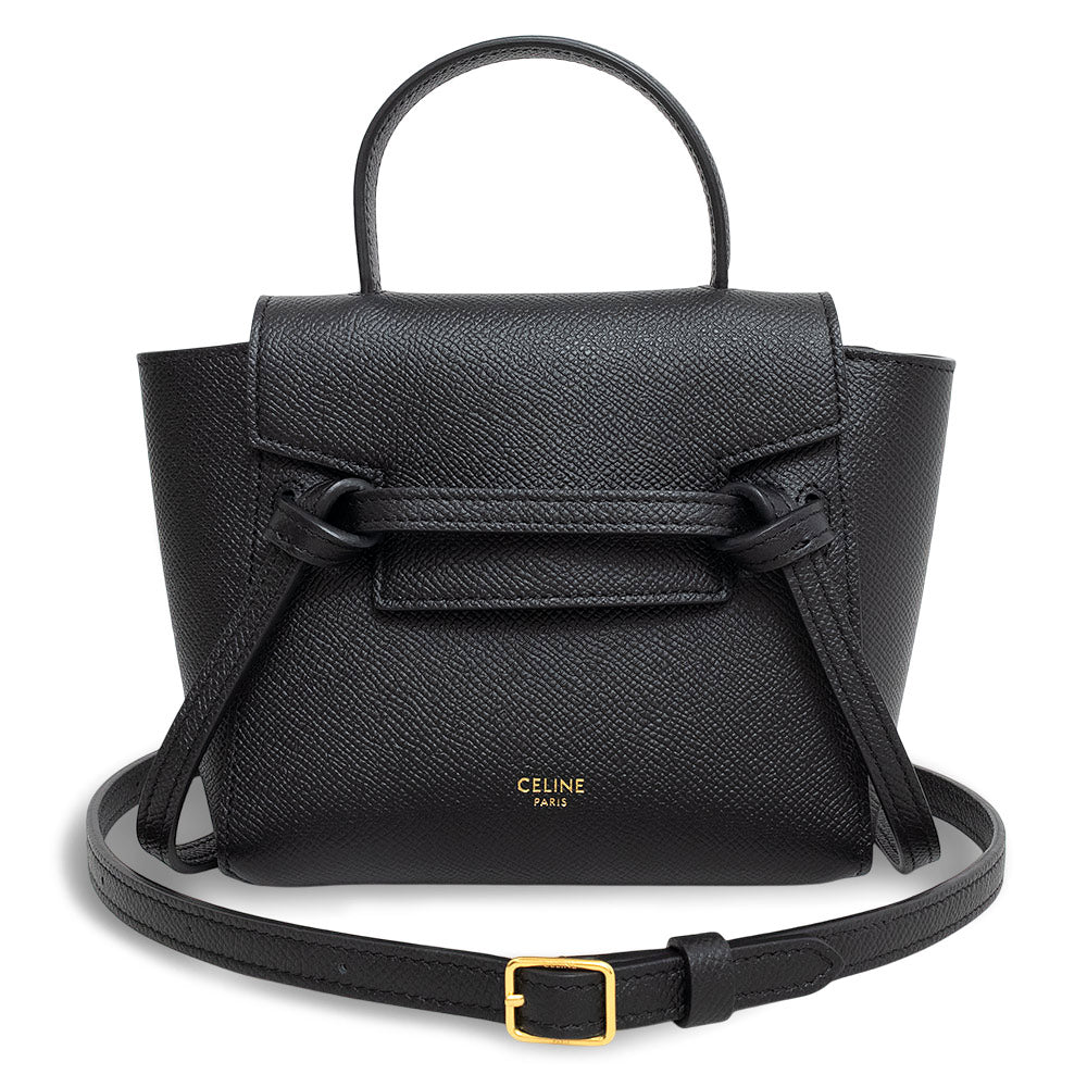 CELINE セリーヌ　マイクロ　バッグ　黒　ブラック　レディース　正規店購入 楽天市場】セリーヌ ラゲージ マイクロ ブラックの通販