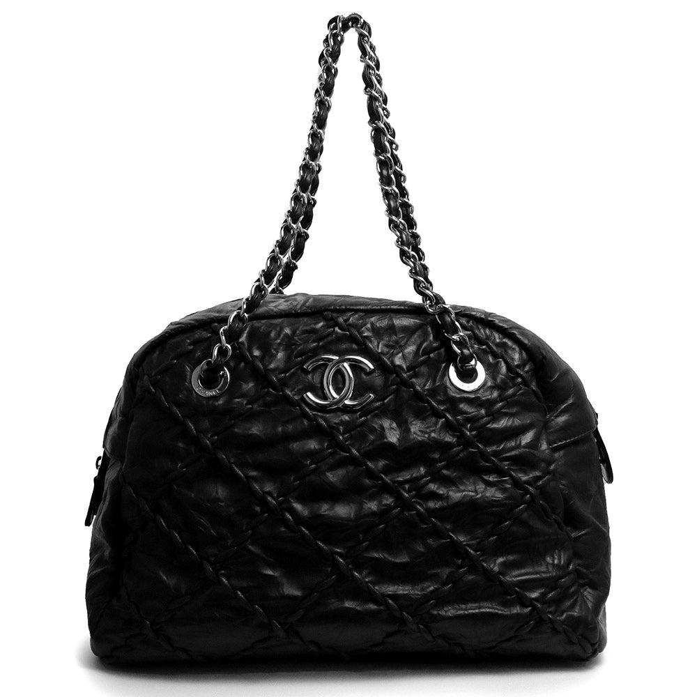 シャネル トートバッグ ウルトラステッチ 中古】シャネル CHANEL ウルトラステッチ チェーン ショルダー