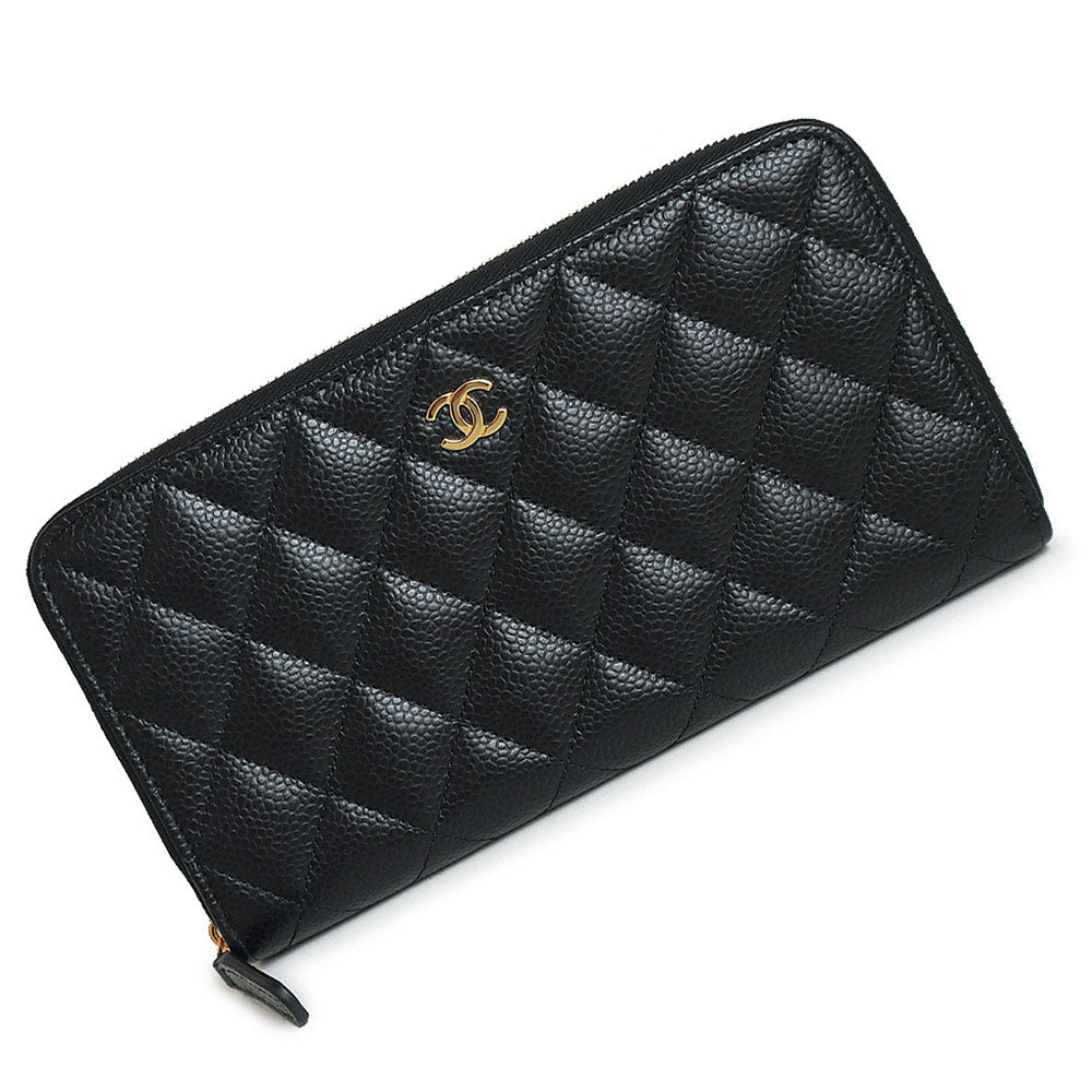 【未使用★付属品】CHANEL マトラッセ 長財布 クラシックジップウォレット CHANEL - シャネル CHANEL マトラッセ クラシック ロング ジップ