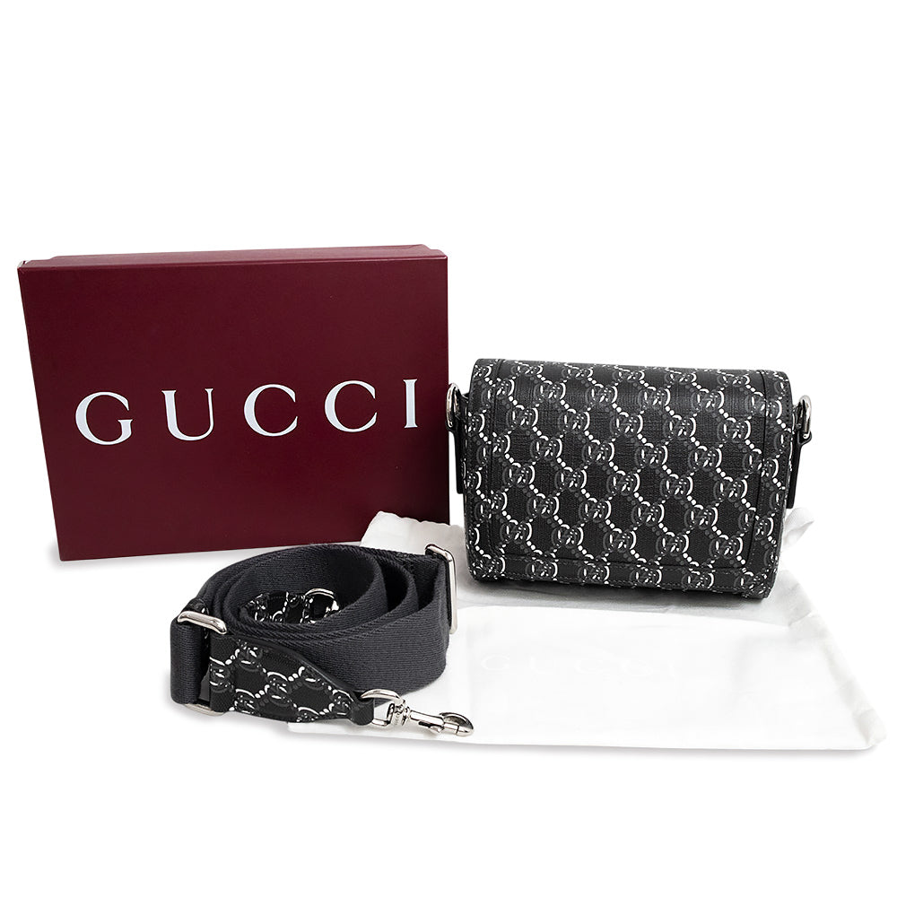 限定！即納！GUCCI GGシャドウ スーパーミニショルダーバッグ 未使用 展示品】グッチ GUCCI GGシャドウ スーパーミニ