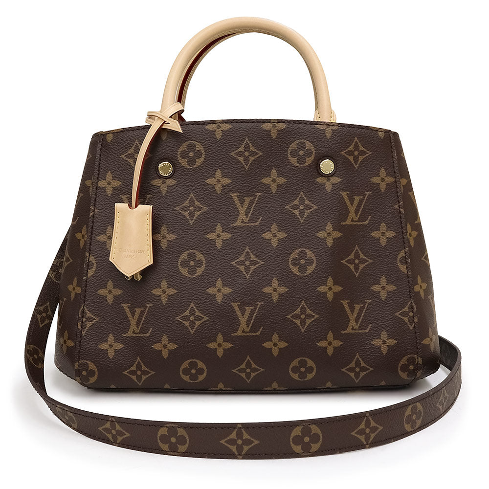 LOUIS VUITTON ヴィトン モノグラム モンテーニュBB ハンドバッグ 未使用 展示品】ルイ ヴィトン LOUIS VUITTON モンテーニュ BB