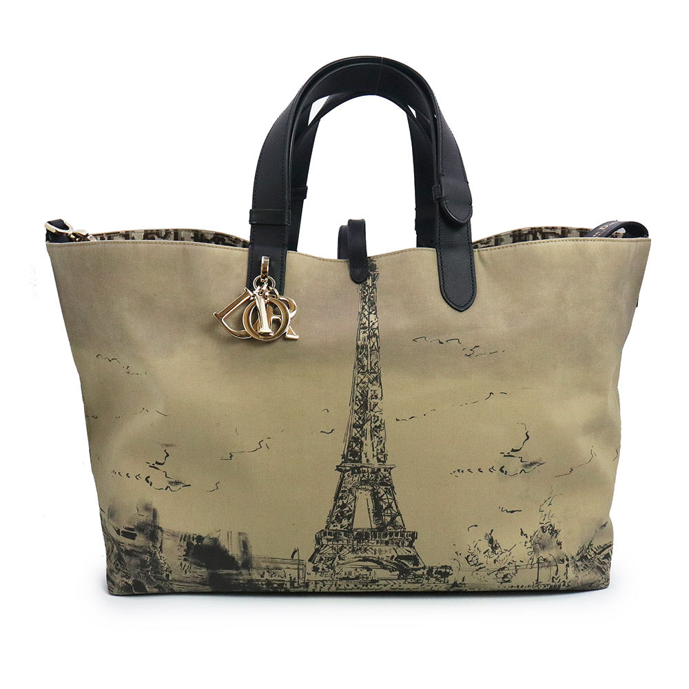 エッフェル塔モチーフ♡【Dior】Toujours ラージバッグ♪ エッフェル塔モチーフ♡【Dior】Toujours ラージバッグ♪ (Dior