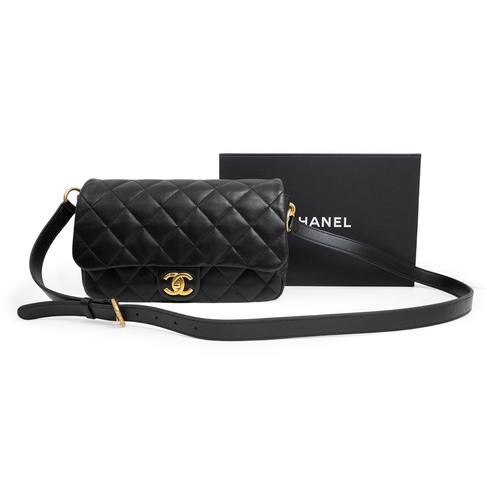 未使用 展示品】シャネル CHANEL マトラッセ ラージフラップ