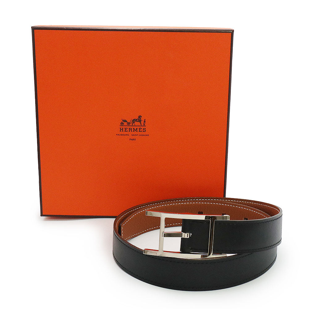 エルメスのカンタンリバーシブル。 美品】エルメス HERMES カンタン 26 リバーシブル ベルト 70CM