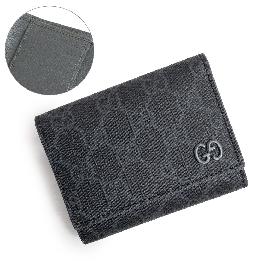 【新品未使用】Gucci GGディテール付き　三つ折りウォレット 新品・未使用品】グッチ GUCCI GG ディテール付き 三つ折り
