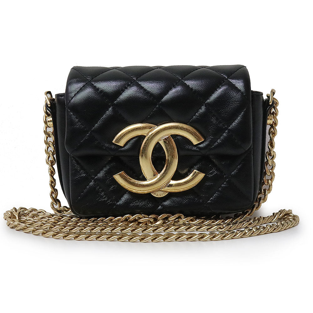 未使用 展示品】シャネル CHANEL ビッグココマーク マトラッセ