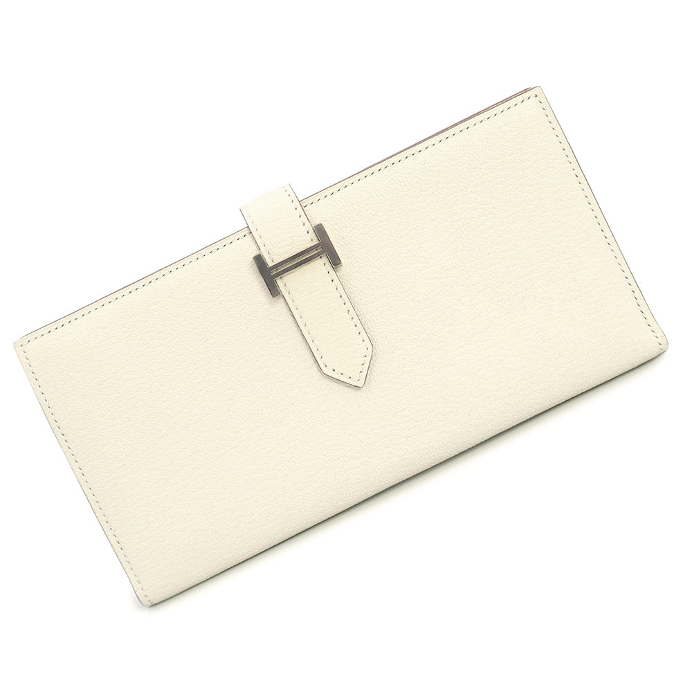 HERMES 長財布 二つ折り財布 HERMES エルメス シチズン ツイル ロング シルクイン 2つ折長