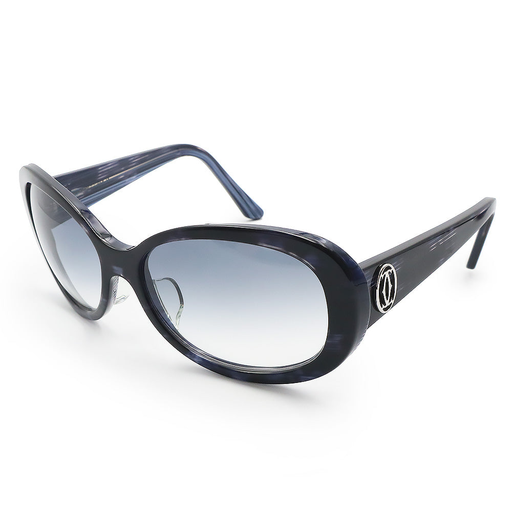 e60【美品】近年モデル　カルティエ　マスト　ドゥ　ビジネス　黒レザー2way. CARTIER/カルティエ】 マストライン ミニボストンバッグ 2WAY