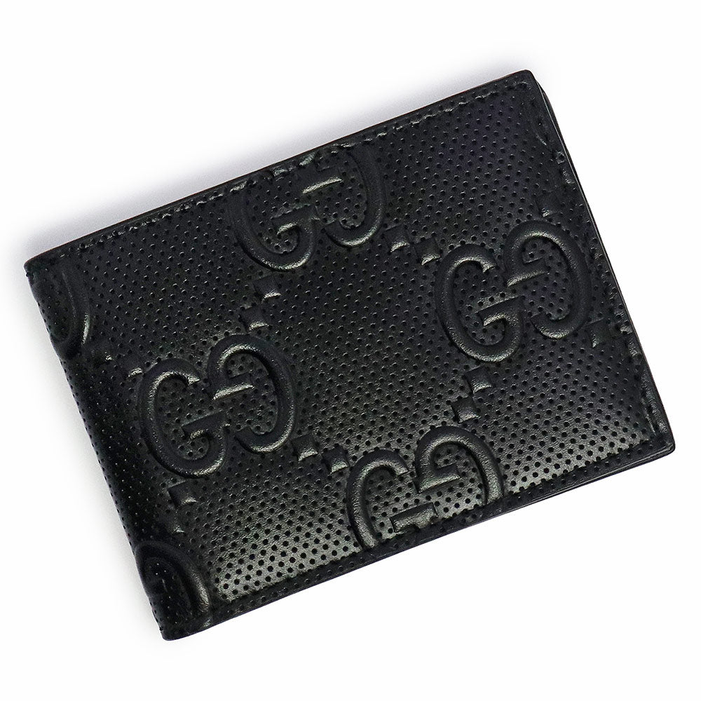 【新品未使用品】GUCCI ネイビー GG柄ポーチ　ナイロン　男女兼用マチあり 11870267_1.jpg