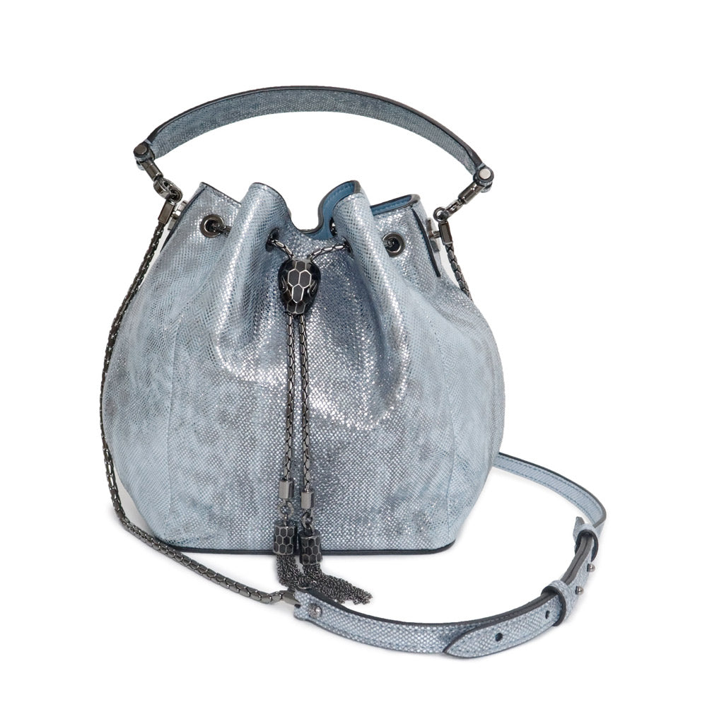 ブルガリ バック 青 袋付き ブルガリの新作レザーバッグ、トートや