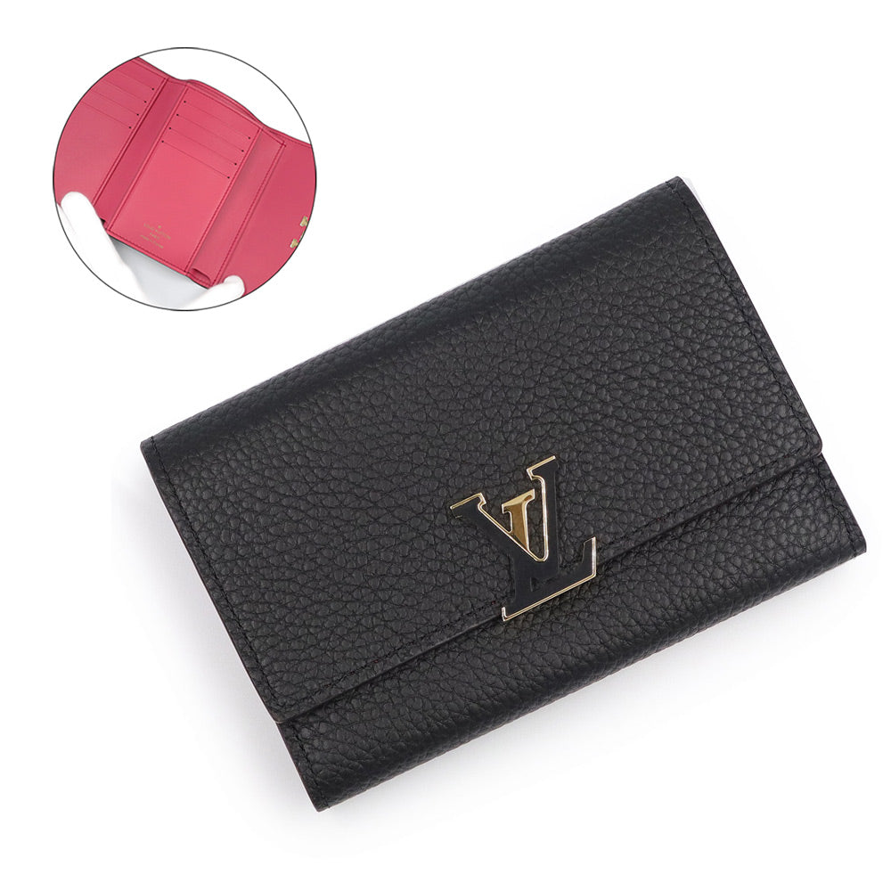 超美品 ルイヴィトン トリヨン ポルトフォイユ カプシーヌ コンパクト 未使用 展示品】ルイ ヴィトン LOUIS VUITTON ポルトフォイユ