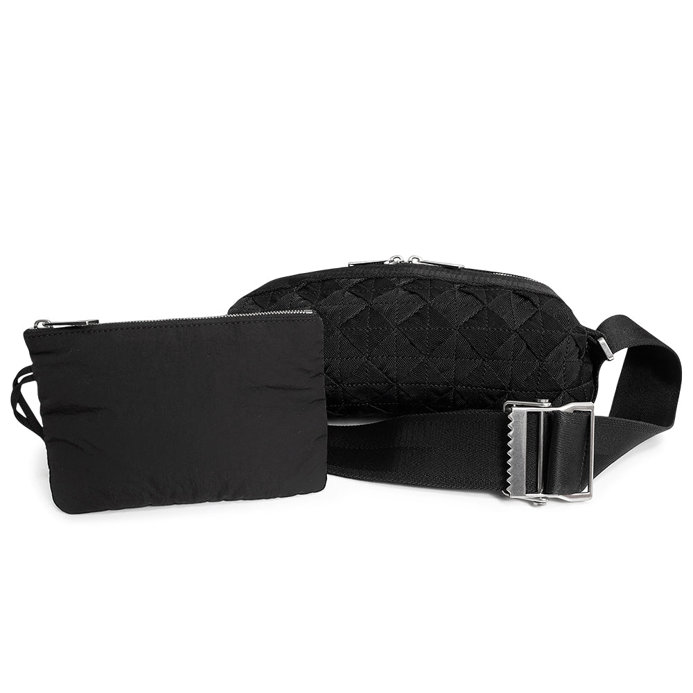 Bottega Veneta ブラックボディバッグ BOTTEGA VENETA - 「新品同様」BOTTEGA VENETA ボッテガ ボディバッグ