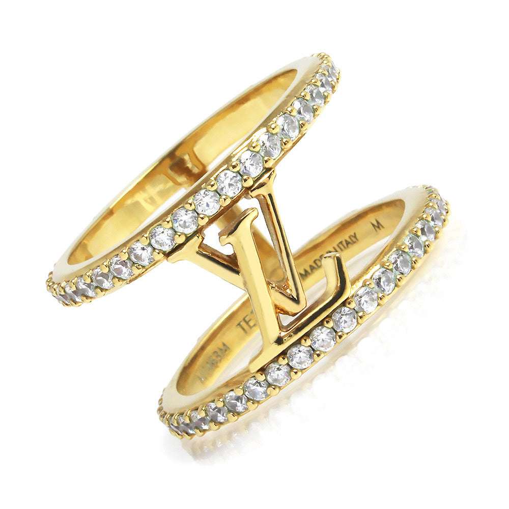 ハリーウィンストン ダイヤ ラウンド マリッジ リング 6号 K18PG