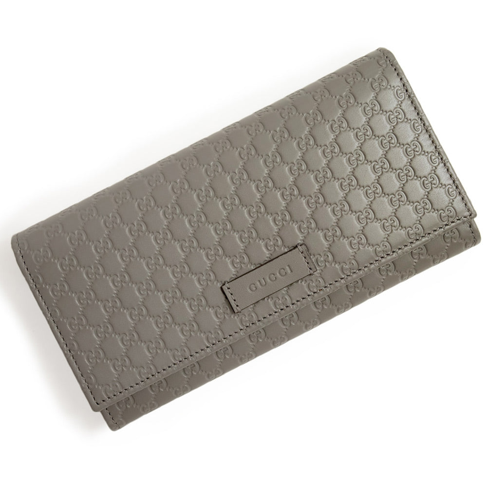 美品　レア　GUCCI パンチングレザー　マイクロシマ　グレージュ GUCCI – BrandCity