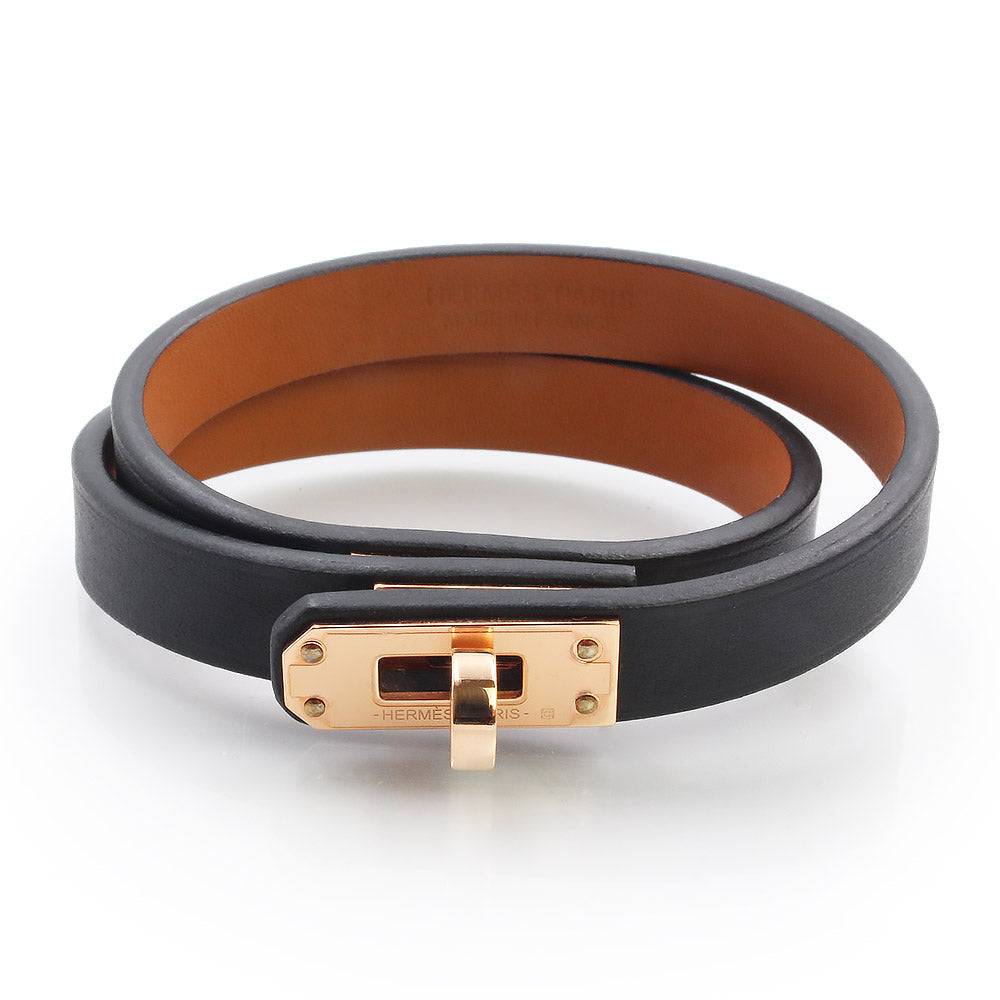 HERMES ミニケリーブレスレット　XS T2 新品・未使用品】エルメス HERMES ミニ ケリー ドゥブルトゥール 2連