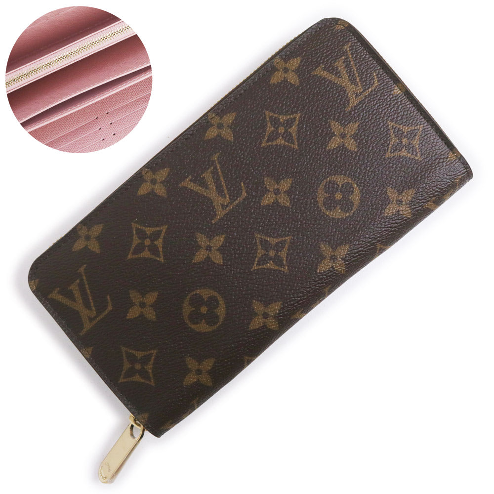 LOUIS VUITTON ジッピーウォレットモノグラムローズバレリーヌ付属品付 新品・未使用品】ルイ ヴィトン LOUIS VUITTON ジッピー ウォレット