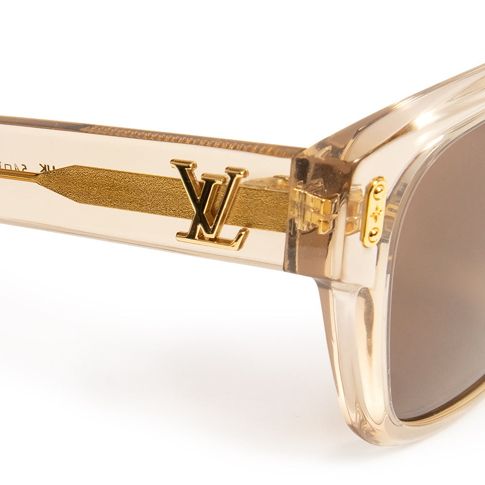 中古】ルイ ヴィトン LOUIS VUITTON LVコンフィデンス スクエア クリア