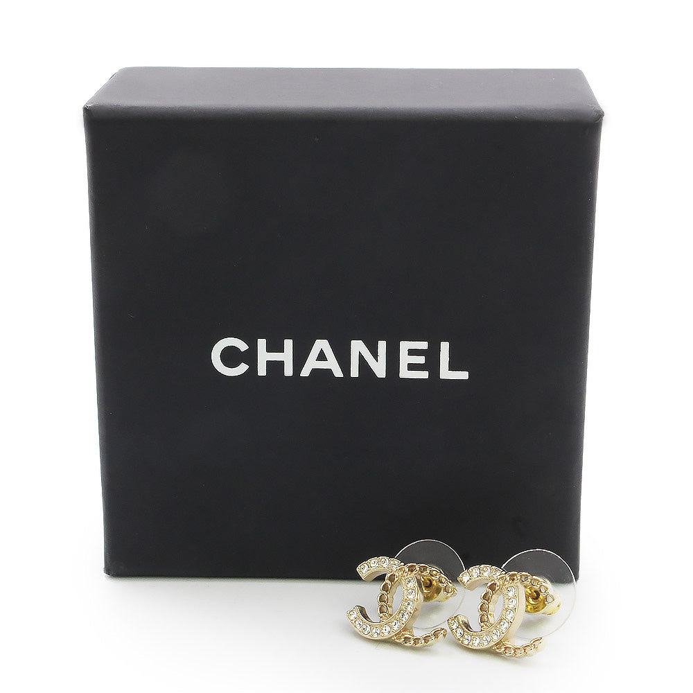 新品・未使用品】シャネル CHANEL ココマーク ラインストーン チェーン