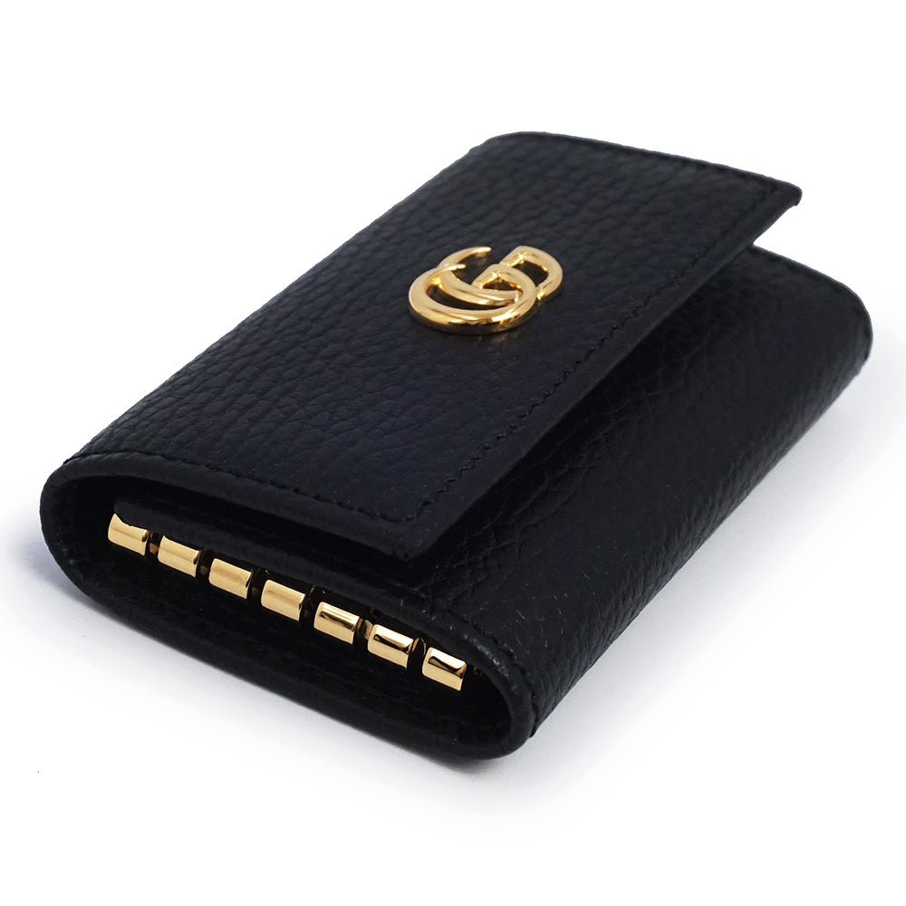 未使用 展示品】グッチ GUCCI GG マーモント 6連 キーケース レザー